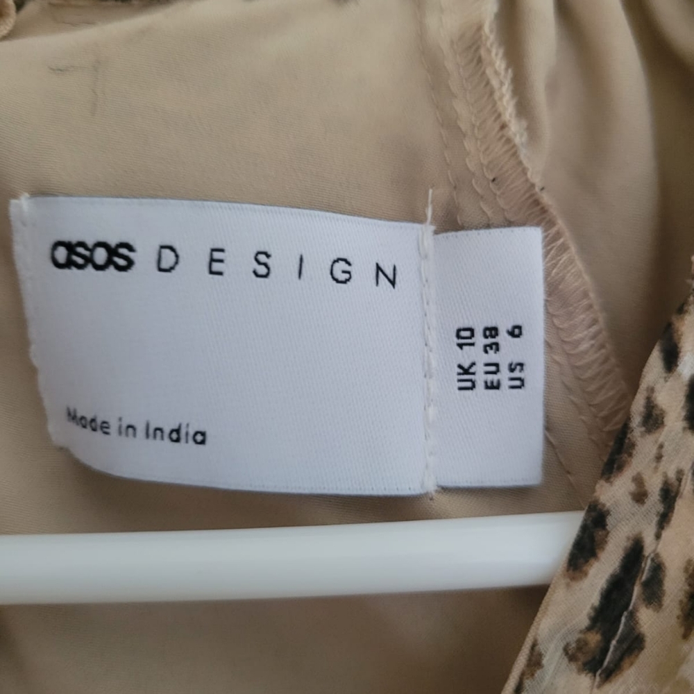 ASOS animal print midi dress - Picture 6 of 6
